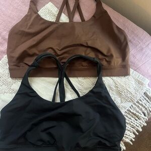 Brown Lululemon Energy Sports Bra